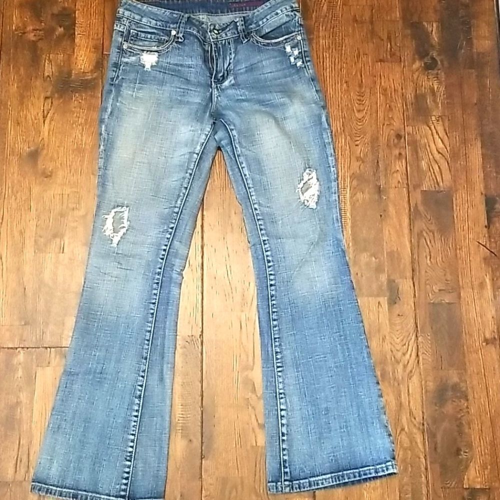 WOMENS FLARE JEANS
